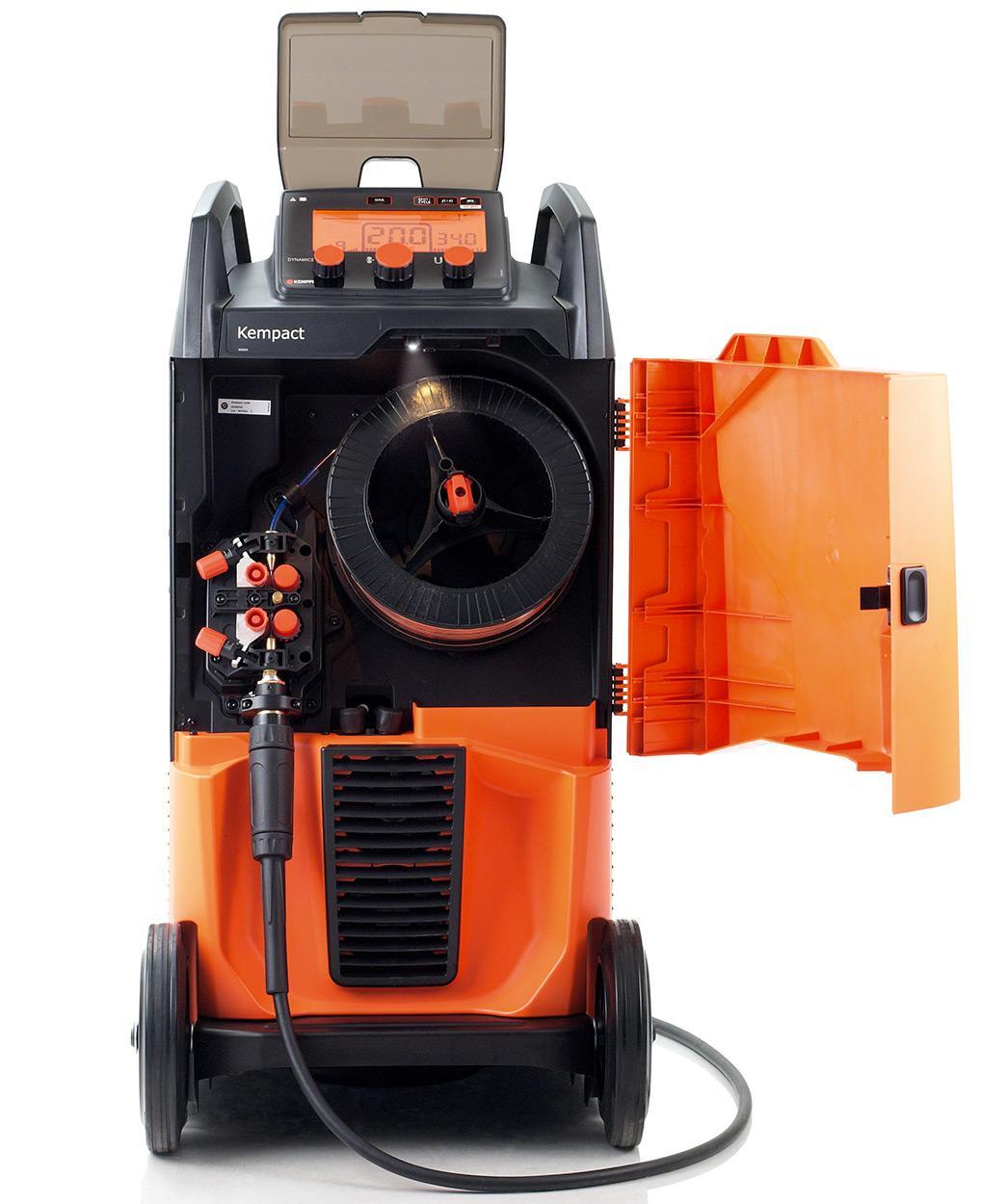 P2226GXE  Kemppi Kempact RA 253R, 250A 3 Phase 400v Mig Welder, with Flexlite GXe 405G 5m Torch